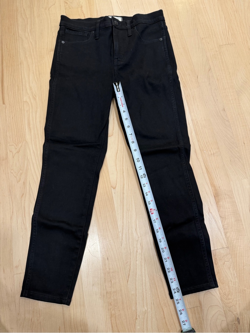Madewell Black High-Rise Jeans
